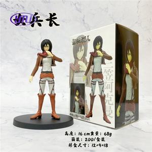 H16CM con caja Attack on Titan <span class=keywords><strong>Levi</strong></span> figura <span class=keywords><strong>Mikasa</strong></span> Ackerman PVC figura de acción anime - Product Image 3