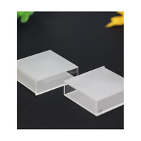 Cuvettes en quartz à ouverture carrée de 30 mm pour analyse chimique en laboratoire, taille personnalisée
