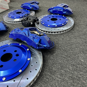 Kit de frein à disque à rotor 2 pièces pour BMW E34 <span class=keywords><strong>E39</strong></span> E60/E61 F10 F90 Système de frein électrique pour voiture 6 pistons et 4 pots - Product Image 6