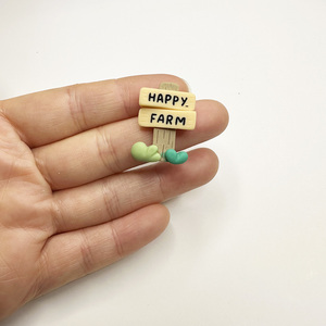 Lovey Cartoon <strong>Forest</strong> Farm Rural Animal Life Flatback Resin Cabochons Kids Doll House <strong>Elf</strong> Props - Product Image 6
