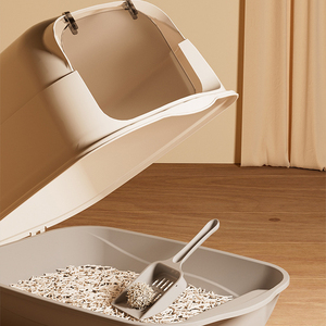 Extra-Large Fully Enclosed <b>Cat</b> Litter <b>Box</b> - Splash-Proof Deodorizing Top-Exit <b>Cat</b> Toilet Wholesale - Product Image 6