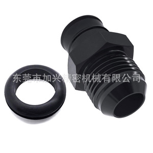 Jiax Aluminum <b>Push</b> Fit Valve Cover With Rubber Seal Ring An10 Connector For <b>Car</b> Modification Engine Parts - Product Image 3