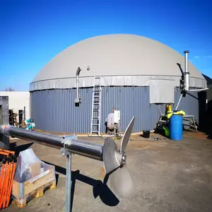 Очистка органических отходов и обработка сельскохозяйственных отходов в энергетическом оборудовании, резервуар для переварки сточных вод для проекта биогаза