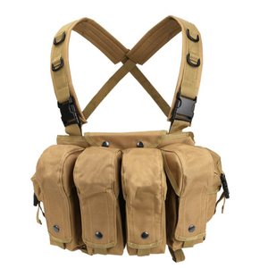 Gilet tactique modulaire en nylon avec bretelles réglables pour la chasse et le tir en extérieur - Product Image 2