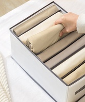 Boîte de rangement pliable MKW 6048 pour armoire, panier à linge, cube de rangement pour couvertures, organisateur de vêtements pour chambre et salon