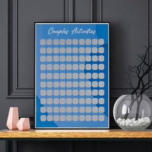 Affiches de cartes postales personnalisées populaires, 100 affiches à <span class=keywords><strong>gratter</strong></span> pour le défi des enfants, affiches à <span class=keywords><strong>gratter</strong></span> pour activités populaires - Product Image 4