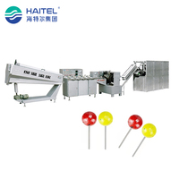 Machine de fabrication de bonbons en forme de boule sucrée, petite, entièrement automatique, promotionnelle, pour la vente