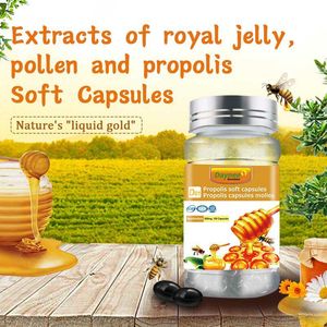 ODM penjualan terlaris Harga terbaik <span class=keywords><strong>Royal</strong></span> Jelly lembut kapsul Gel alami emas antioksidan <span class=keywords><strong>Royal</strong></span> Propolis kapsul lunak - Product Image 2