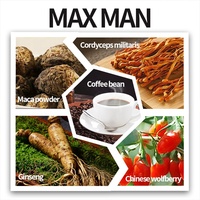 Café Énergisant pour Hommes aux Herbes Chinoises 100%, Prix d'Usine, Offre Spéciale