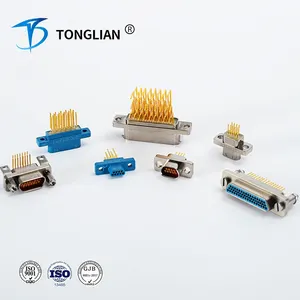 TT J30J OEM/ODM J30 9 15 21 25 31 37 51 66 74 100 Pin Micro Rectangular Plug Socket Electrical Connector Manufacturer Factory