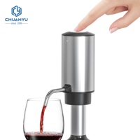 Distributeur de vin électrique portable, verseur automatique de vin avec aérateur pour les fêtes et les célébrations