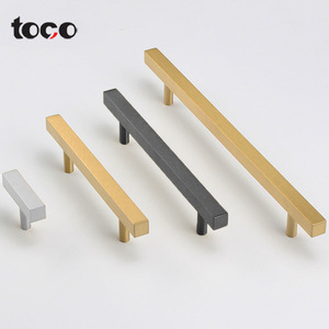 Tocoキャビネットハンドル溝内部スクリューシャンパンハンドル家具クロームワードローブドアハンドル - Product Image 4