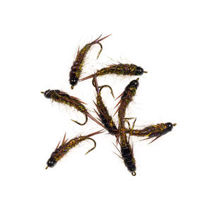 Leurre de pêche à la truite, appâts à descente rapide, jig tête plombée réaliste, perle <span class=keywords><strong>en</strong></span> tungstène, nymphes de moucherons, <span class=keywords><strong>fil</strong></span> de cuivre, rivière, lac, ruisseau - Product Image 5