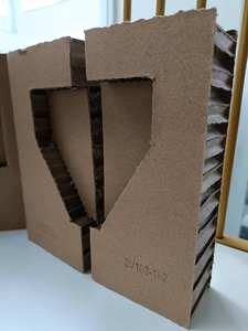 Taglio di cartone ondulato di carta a nido d'ape - Product Image 6