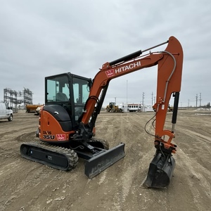 Vente flash : Mini-excavatrice Hitachi ZX35U d'occasion de 3 tonnes avec moteur et pompe pour projets agricoles et de construction urbaine - Product Image 2