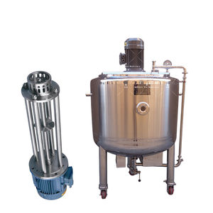 Tanques mezcladores de 500L, 1000L, 2000L con homogeneizador y mezclador, tanque mezclador de alto cizallamiento - Product Image 6