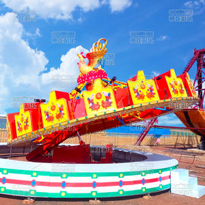 Manèges volants dansants pour parc d'attractions, équipement de fête foraine pour cour extérieure, roue volante, fibre de verre et acier, capacité de 500 kg - Product Image 4