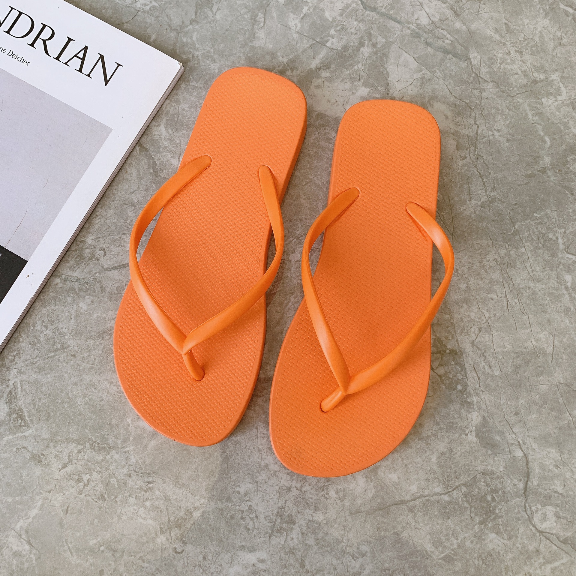 Custom Logo Girls Flip-flops Slippers Summer Beach Sublimation Flip Flop Blanks