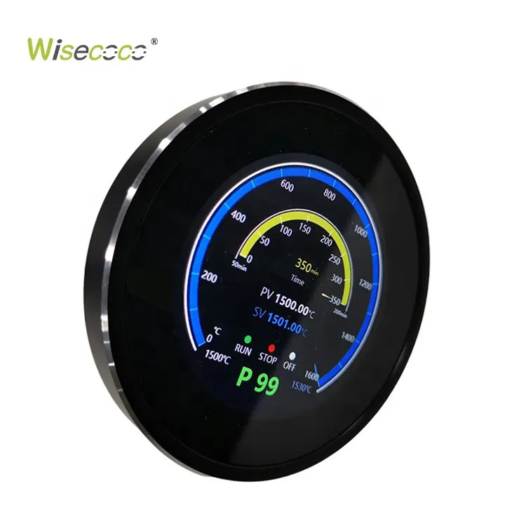 Wisecoco 2.1 Inch Round 480*480 Hmi Lcd TFT Screen Smart Rotary Encoder Knob For Smart Home Control System