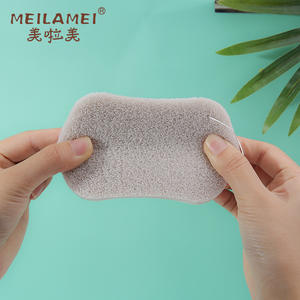 MeilaMei Éponge nettoyante pour le visage, ronde, en PVA, douce pour la peau, grande taille, pour un nettoyage en profondeur et le démaquillage - Product Image 4