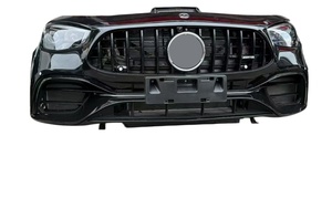 กันชนหน้าสำหรับ Mercedes-Benz E63 <span class=keywords><strong>AMG</strong></span> ปี <span class=keywords><strong>2022</strong></span> พร้อมกระจังหน้า หม้อน้ำ และตะแกรงไฟหน้า - Product Image 2