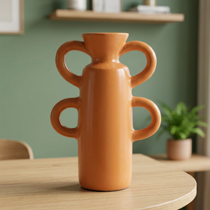Mini Maceta de Cerámica Capung L de Terracota 27x14x36CM - Product Image 3