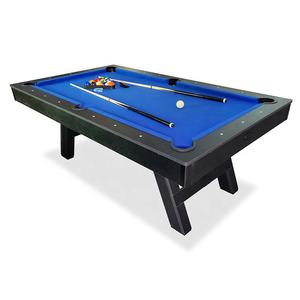 Table de billard moderne de luxe à succès avec accessoires complets, finition <span class=keywords><strong>noire</strong></span> et coussins en caoutchouc - Prix d'usine en gros - Product Image 3