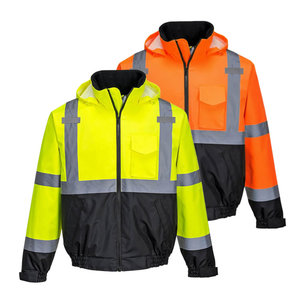 Hot Sale Hi Vis Construction Worker High Visibility Yellow Safety Reflective <b>Waterproof</b> Work <b>Jacket</b> - Product Image 1