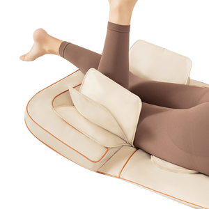 Bestverkochte verwarmde massagebedmatras met elektrische luchtcompressie, ontspannende elastische zitkussen, elektrische airbag voor het lichaam - Product Image 3