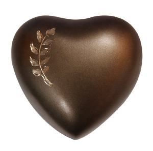 Precio de fábrica MOQ bajo, urna de recuerdo de corazón hecha a mano para cenizas, fabricante personalizado, mayorista, venta directa de fábrica - Product Image 1