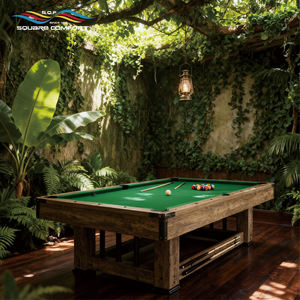 Tavolo da Biliardo S.Q.F 2025 Personalizzato da 8 Piedi Moderno di Lusso 3 in 1 Multigioco in Legno da <span class=keywords><strong>Snooker</strong></span> con Sponde in MDF e Palle da Biliardo - Product Image 6