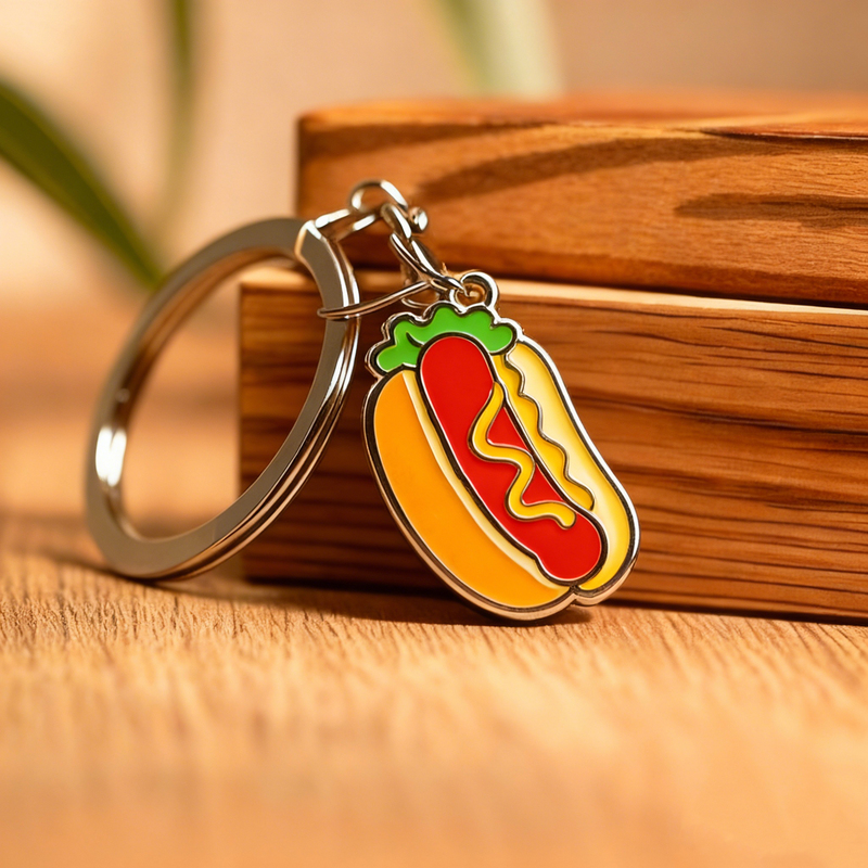 Free Sample Promotional Metal Key Chains
