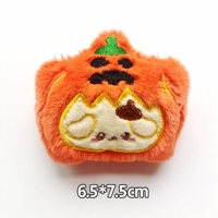 Jouet en peluche interactif pour chat, mini-jouet à mâcher en peluche de dessin animé avec herbe à chat, pour le nettoyage des dents, fournitures pour animaux de compagnie en gros