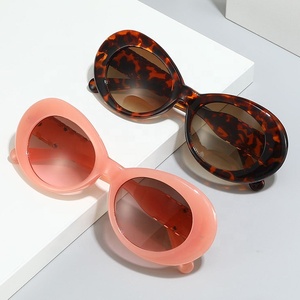 Gafas de Sol de Diseño para Mujer 2025, Tendencia, Logotipo Personalizado, Marcas Famosas, Alta Moda, Protección UV400, Montura Completa, Forma Ovalada, Novedad - Product Image 1