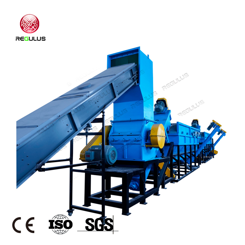 Waste Plastic Water Bottle Recycling Washing