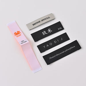 Etichette Personalizzate per Abbigliamento, Etichette Tessute in Poliestere per Marchi di Moda - Product Image 4