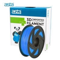 Fabricant ASTA Filament d'imprimante 3D 1Kg 1.75mm 1 rouleau TPU ASA PETG ABS PLA + PLA matériaux bleu ciel soyeux résistant ODM