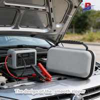 Sac de rangement d'urgence pour voiture en EVA personnalisé, durable, pour câbles de démarrage, fournitures de premiers secours et outils d'urgence pour véhicules
