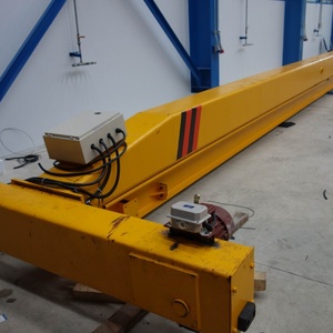 Grúa Puente Monoviga Estándar Europeo de 5 Toneladas con Polipasto de Baja Altura para Elevación de Materiales en Talleres y Almacenes con Techos Bajos - Product Image 3