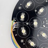 18X12W RGBW 4in1 24V LED Par Light Professional Fresnel Lights Bare LED Panel Board & Kit de pièces de réparation