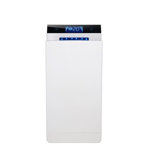 Vente en gros sèche-mains automatique à grande vitesse en ABS mural 90 m/s sèche-mains à écran LED intelligent à grande vitesse avec filtre Hepa - Product Image 2