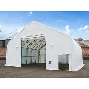 Double Truss Fabric Buildings PVC <b>Storage</b> Shelter Tents for Warehouse <b>Storage</b> <b>Shed</b> Garage - Product Image 5