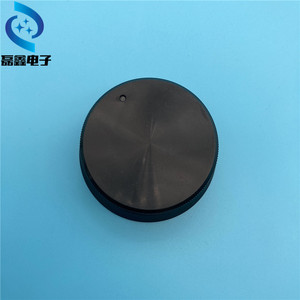 Componentes Electrónicos H, Perilla de Plástico para Potenciómetro, Tapa de Perilla 39.5*44.5*17mm, Forma de Sombrero de Paja, Uso Industrial - Product Image 1