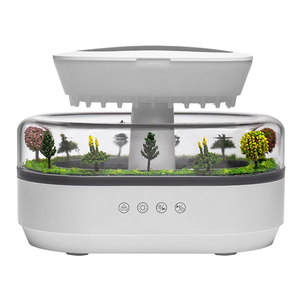 Diffuseur d'arômes Nuage <span class=keywords><strong>de</strong></span> <span class=keywords><strong>Pluie</strong></span> Mini en ABS, Humidificateur d'Huiles Essentielles avec Veilleuse, Aromathérapie Électrique Silencieuse pour Voiture et Bureau - Product Image 6