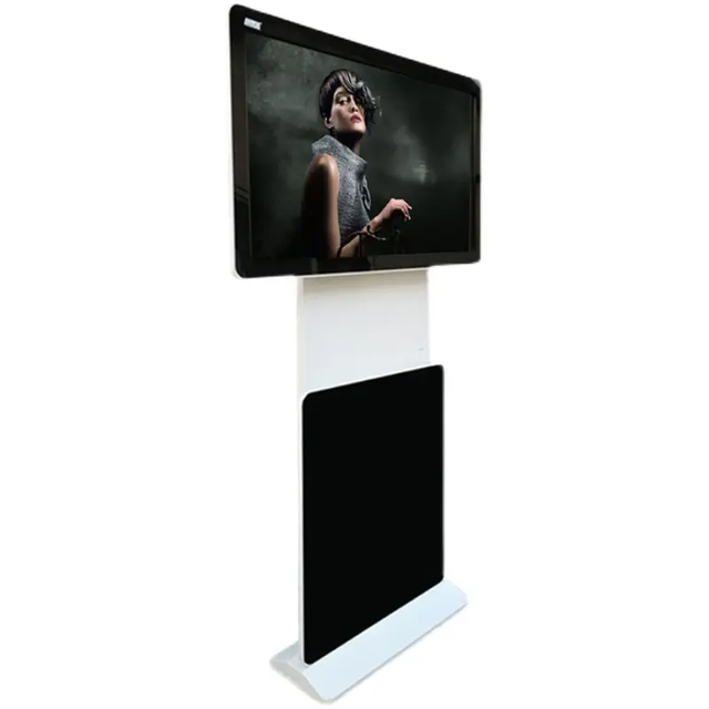 55 Inch Indoor Advertising Player Rotating Digital Signage Media Player 1080P Totem Monitor Digital Video Display