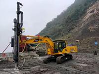Foreuse de forage PVT pour l'exploitation minière, diamètre 115-140 mm, moteur CUMMINS, alimentée au diesel, pour l'exploitation de carrières et l'exploitation minière en roche dure