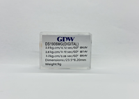 Servomoteur numérique miniature sans noyau GDW DS1906-A en métal pour modèles d'avions RC à voilure fixe