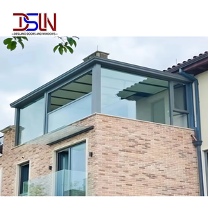 Fenêtre coulissante verticale motorisée intelligente et avancée Deslano en aluminium à double vitrage, à levage vertical en alliage d'aluminium - Product Image 5