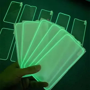 Protector de Pantalla Luminoso de Vidrio Templado 9H, Fluorescente, Multicolor, que Brilla en la Oscuridad, para <span class=keywords><strong>iPhone</strong></span> 11, 12, 13, 14 Pro Max - Product Image 6