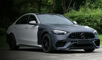 Nouveau kit carrosserie complet Pharri pour Mercedes Classe C W205 2015-2021, mise à niveau 2022+ W206 C63 AMG, capot, ailes, phares, pare-chocs, garantie 1 an